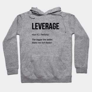 Leverage Definition (Black) Hoodie